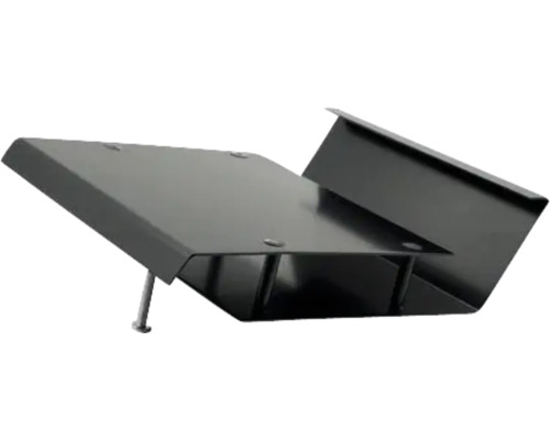 Kovový regál na drevo ku krbu