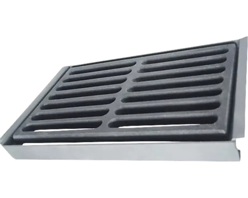 Liatinový rošt s liatinovými tyčami