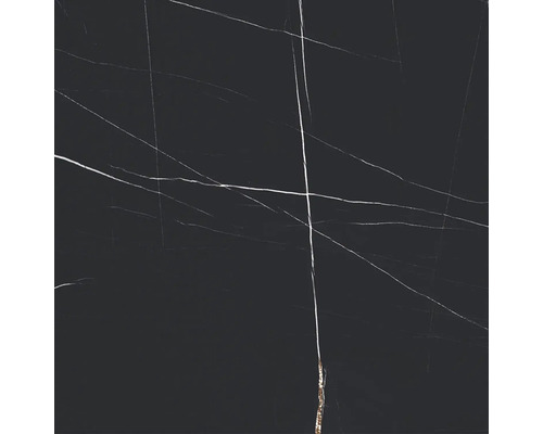 Dlažba tmavej farby s mramorovým vzhľadom a jemnými líniami