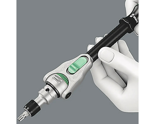 Skrutkovač s logom Wera s rukou