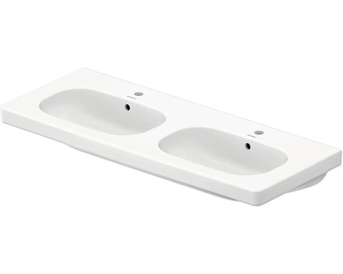 Dvojité umývadlo DURAVIT sanitárna keramika biela 120 x 49 x 18 cm 3481200002 Dvojité umývadlo zo sanitárnej keramiky