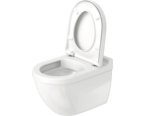 Závesné hlboké splachovacie WC s otvoreným sedadlom