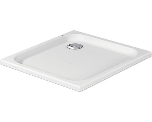 Štvorcová sprchová vanička s odtokovou armatúrou