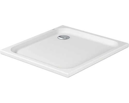 Štvorcová sprchová vanička s odtokovou súpravou