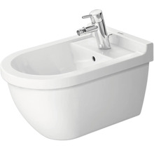 Závesný bidet zo sanitárnej keramiky s armatúrou