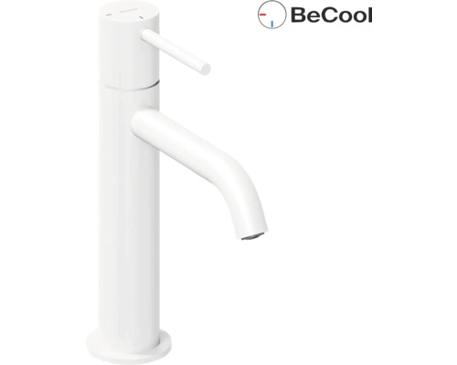 Samostatná, vysoká, biela vodovodná batéria