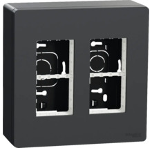 Dvojitý rámček pre vypínače a zásuvky