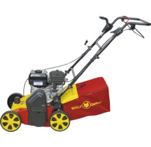 Benzínový vertikutátor Wolf Garten so zberným košom