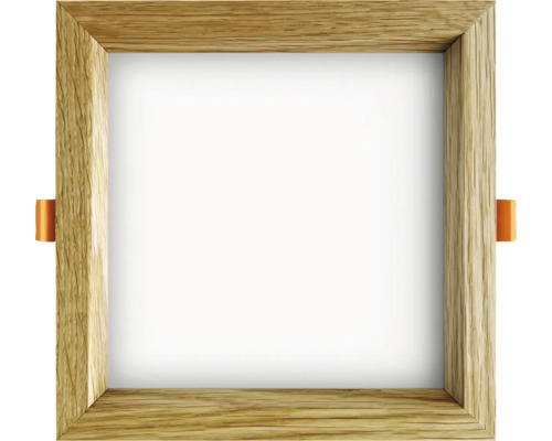 LED vstavané drevené svietidlo SQUARE 12 W 1153 lm 3000 K dub