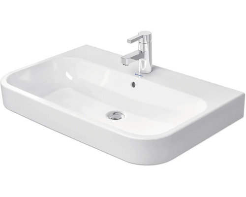 Umývadlo na skrinku Klasické umývadlo DURAVIT sanitárna keramika biela 80 x 50,5 x 17 cm 2318800000 Keramické umývadlo s batériou