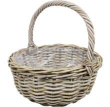 Prútený kôš s rukoväťou