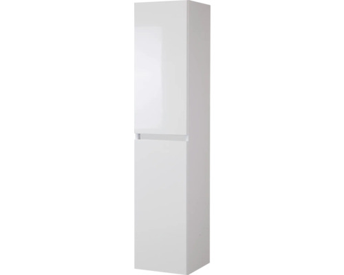Vysoká skrinka Sanox Vogue biela 35 x 160 x 35 cm 81101001 Vysoká kúpeľňová skrinka s dvomi dvierkami