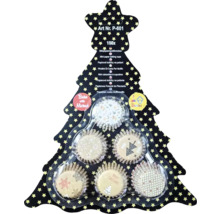 150 kusov mini papierových košíčkov na pečenie s vianočnými motívmi