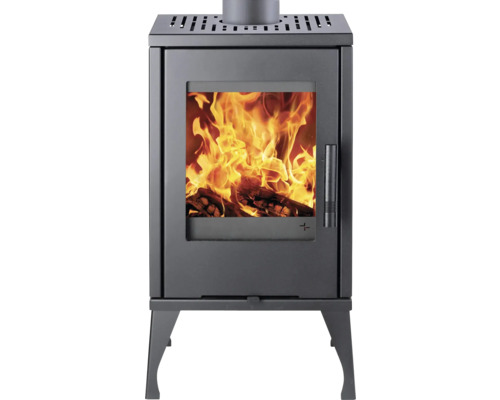 Kachle na drevo s ohniskom a nožičkami