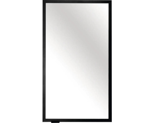 Obdĺžnikové zrkadlo s rámom