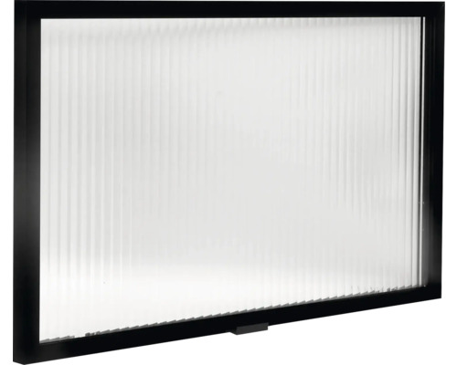 Bočné okno s plastovou sklenenou štruktúrou