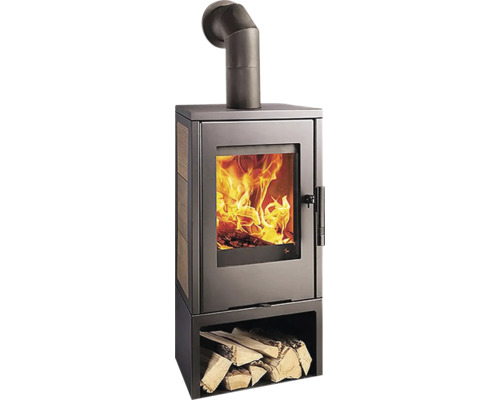 Krbové kachle s priestorom na drevo a ohňom v ohnisku