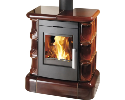 Krbové kachle s ohňom vo vnútri