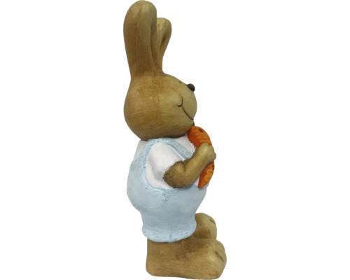 Dekoratívny zajac s mrkvou pre vnútorné použitie