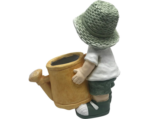 Záhradná figúrka chlapec s krhlou