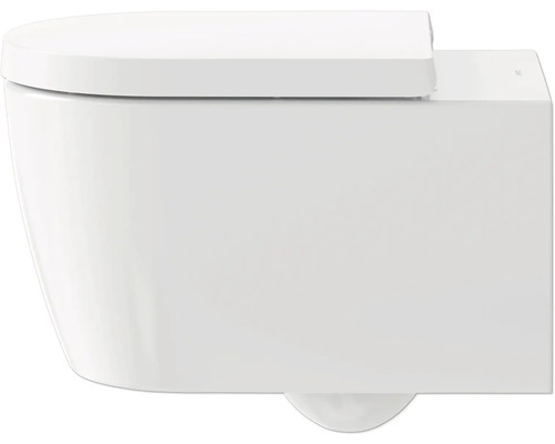 Závesné WC s hlbokým splachovaním, uzavretým splachovacím kruhom a WC sedadlom