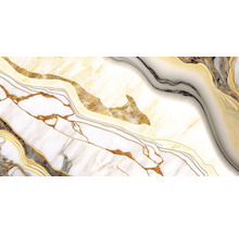 Dlažba imitácia mramoru GOLD Abstract 60x120 cm