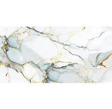 Dlažba imitácia mramoru GOLD Lea Aqua 60x120 cm