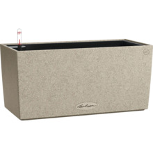 Obdĺžnikový kvetináč so zavlažovacím systémom a ukazovateľom hladiny vody