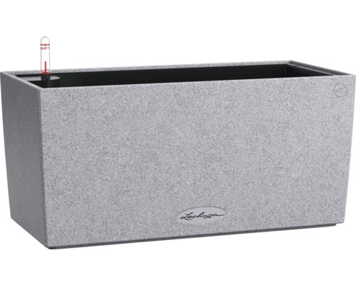 Obdĺžnikový kvetináč so zavlažovacím systémom