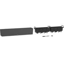 Lechuza balkónový kvetináč so zavlažovacím systémom a ukazovateľom hladiny vody