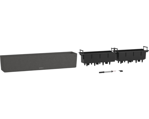 Lechuza balkónový kvetináč so zavlažovacím systémom a ukazovateľom hladiny vody