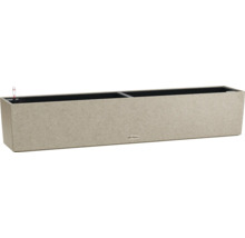 Obdĺžnikový kvetináč so zavlažovacím systémom