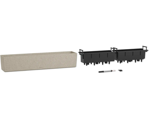 Lechuza Balconera Cottage 80 kvetináč s integrovaným zavlažovacím systémom