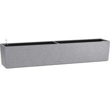 Obdĺžnikový kvetináč so zavlažovacím systémom