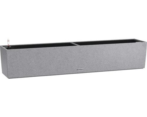 Obdĺžnikový kvetináč so zavlažovacím systémom