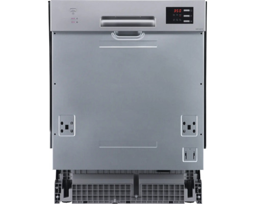 Umývačka riadu s digitálnym displejom a ovládacím panelom.