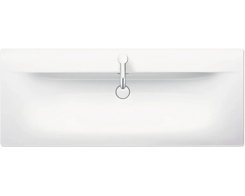 Umývadlo s batériou zhora