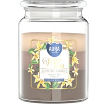 Aura Candles vonná sviečka Divoká Vanilka v pohári