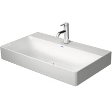 Umývadlo na skrinku DURAVIT DuraSquare sanitárna keramika biela 80 cm 2353800041