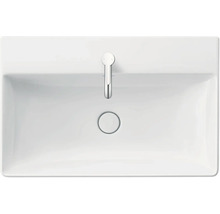 Umývadlo na skrinku DURAVIT DuraSquare sanitárna keramika biela 80 cm 2353800041