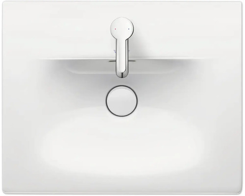 Umývadlo s batériou zhora