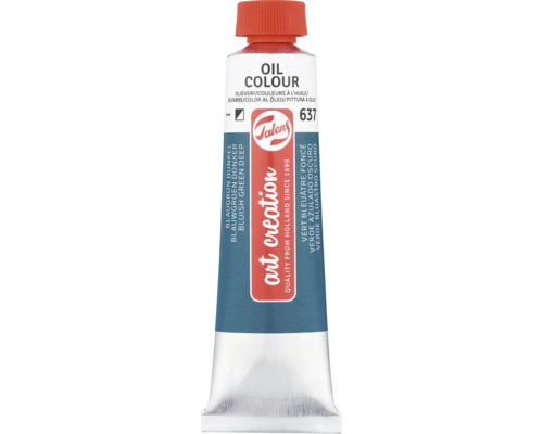 Olejová farba zelená Bluish green 40 ml