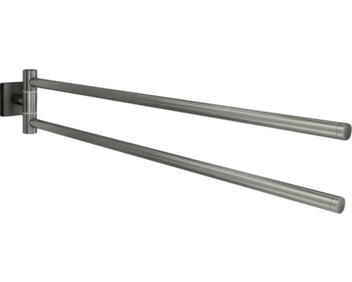 Tyč na uterák REIKA SAGA otočná gun metal