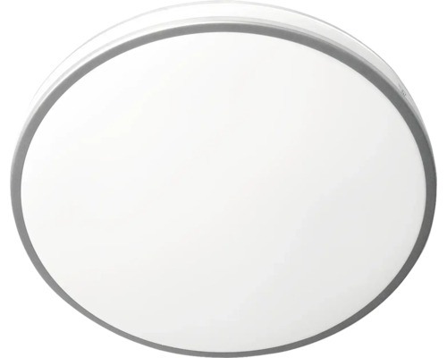 LED stropné svietidlo EURAKLES RETRO RC IP44 55 W 4400 lm 3000-4000-6000 K chróm s diaľkovým ovládaním Okrúhle stropné svietidlo