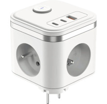 Zásuvková kocka s USB portami