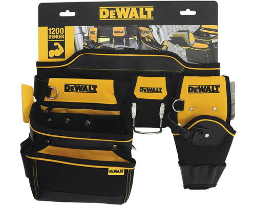 Opasok na náradie DeWalt s niekoľkými vreckami na uloženie náradia