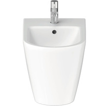 Stojaciaci bidet zo sanitárnej keramiky s armatúrou