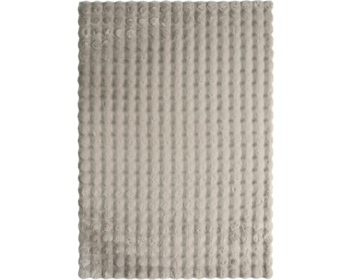 Koberec Shaggy SoleVito Romance Bubble svetlohnedý 140×200 cm Sivý koberec s textúrou