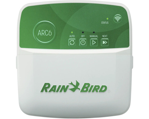 Zavlažovací počítač RainBird ARC6 6 s Wi-Fi 6-zónový pre vnútornú instaláciu