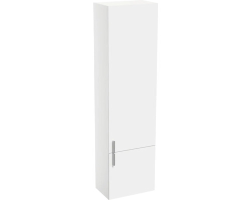 Kúpeľňová skrinka vysoká RAVAK Clear II biela lesklá 400 x 1550 x 250 mm X000001644 Biela kúpeľňová skrinka s dvierkami a úchytkou